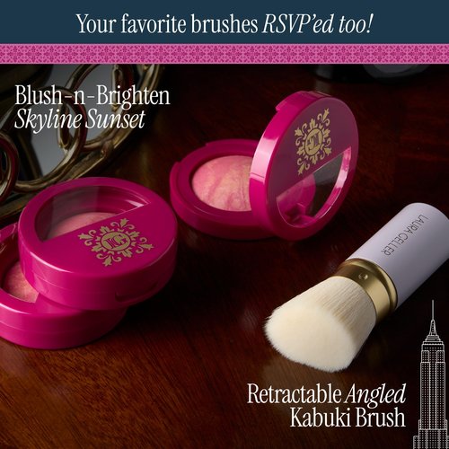 LAURA GELLER NEW YORK Limited Edition Baked Blush-n-Brighten Marbleized Blush - Skyline Sunset - Pink Color for Cheeks
