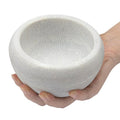 CHARMMAN Shaving Soap & Cream Bowl for Men, Natural White Marble Stone, Heat Preservation, Easier to Whip Up a Fantastic Foam with Interior Micro-ridges, Art of Shave Lather bowl …