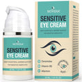 NOVEHA Hydrating Eye Cream - Vegan Ceramide Moisturizer for Sensitive Skin | 30 ml, Anti-Aging Formula for Fine Lines & Puffiness