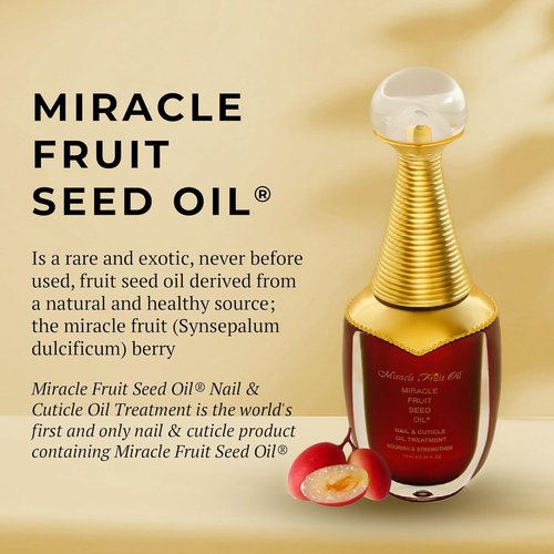 Miracle Fruit Oil Nail Strengthener - Intense Moisture & Protection for Thin Nails | 10ml Cuticle Oil