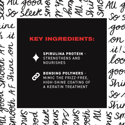 IGK Good Behavior Spirulina Protein Smoothing Spray - Frizz Control & Heat Protectant | Vegan, 2.4 Oz