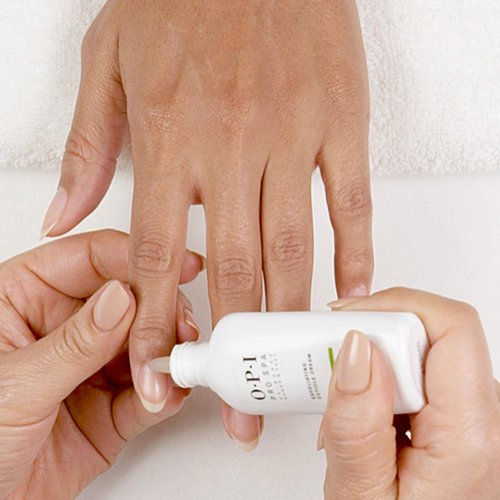 OPI ProSpa Exfoliating Cuticle Cream - Nourishing Cuticle Remover for Dry Hands | 0.9 fl oz