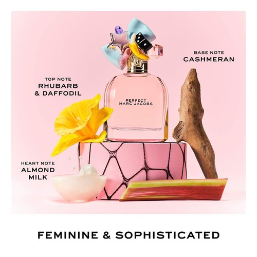 Marc Jacobs Perfect Eau de Parfum - Floral Women's Fragrance with Rhubarb & Daffodil Notes