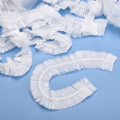 Noverlife 100PCS Disposable Pedicure Spa Liners, Clear Plastic Single Use Foot Spa Liners, Disposable Foot Tub Liner One-off Foot Bath Basin Bags for Foot Pedicure Spa Beauty Salon Hotel Home Use