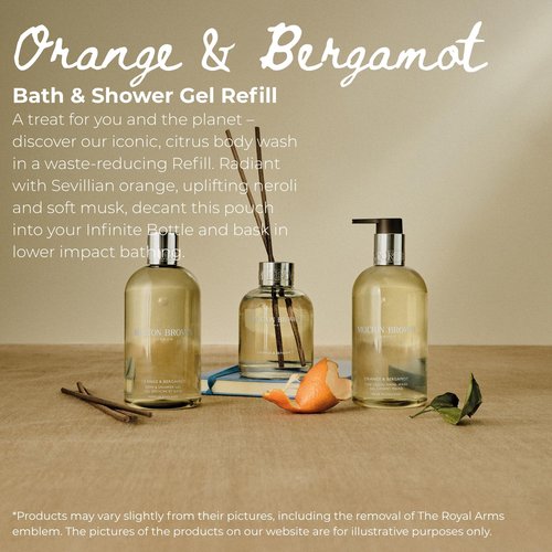 Molton Brown Orange & Bergamot Body Wash Refill 13.5 fl. oz.
