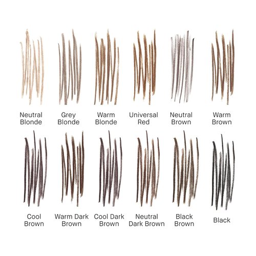 Bobbi Brown Long-Wear Brow Pencil - Waterproof, Dual-Ended Eyebrow Pencil with Spoolie | Refillable Design