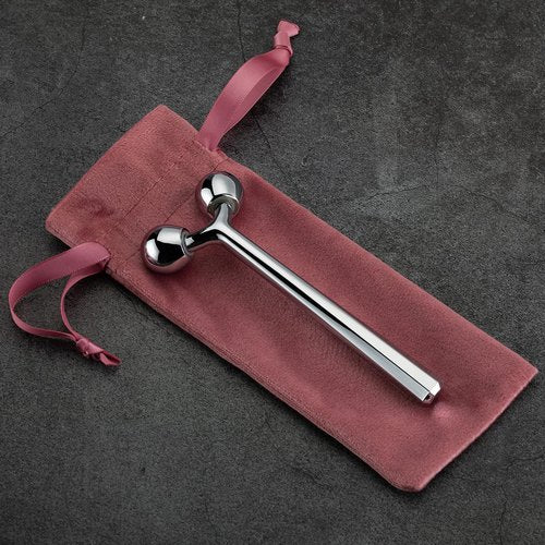 Tekson Facial Roller Massager, 3D Metal face Massage GuaSha Tool for Eye Reduce Puffiness, Face Lift, Anti-Aging, Skin Tightening