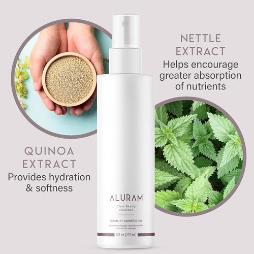ALURAM Coconut Water Leave-In Conditioner - Nourishes & Hydrates Hair | 8 Fl Oz