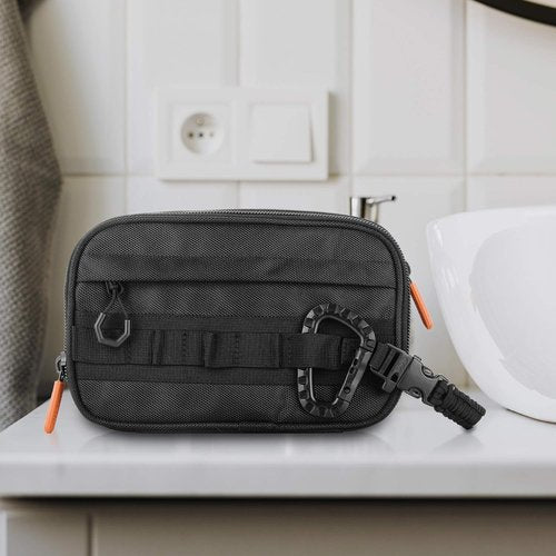 Fitdom Tactical Toiletry Bag - Versatile Dopp Kit for Men | Ideal for Travel & Grooming Essentials