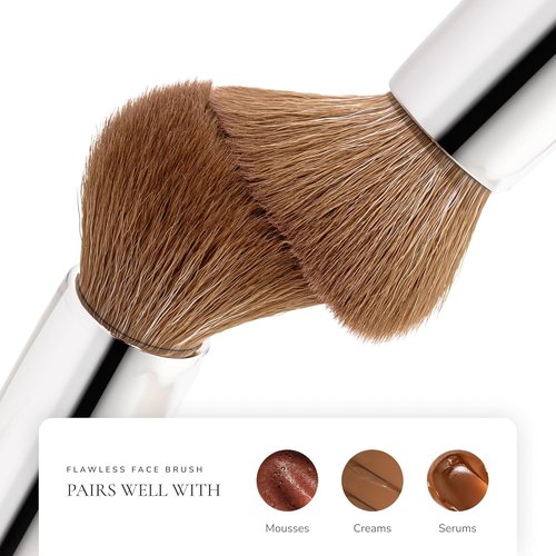 Loving Tan Flawless Face Tan Brush - Streak-Free Self Tanning & Contouring Tool | Vegan, Cruelty-Free, Premium Bristles