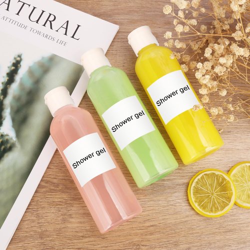 KUKLIPJIM 80 Pack 4 oz Plastic Bottles with White Top Caps, Clear Empty Bottles, Cosmetic Containers for Lotion and Shampoo, Travel-Friendly Bottles, BPA-Free for Liquids and Personal Care