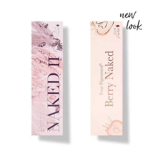 100% PURE Pretty Naked II Makeup Palette - All-in-One Compact with Eyeshadow, Blush & Highlighter | Vegan, Natural Nude to Smokey Tones