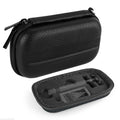 Linkidea Hard Travel Case Compatible with Vikings, Merkur, Shaving Revolution Double Edge Safety Razor, Storage Box Organizer for Safety Razor & Shaving Attachments (Lychee Vegan Leather), Black,