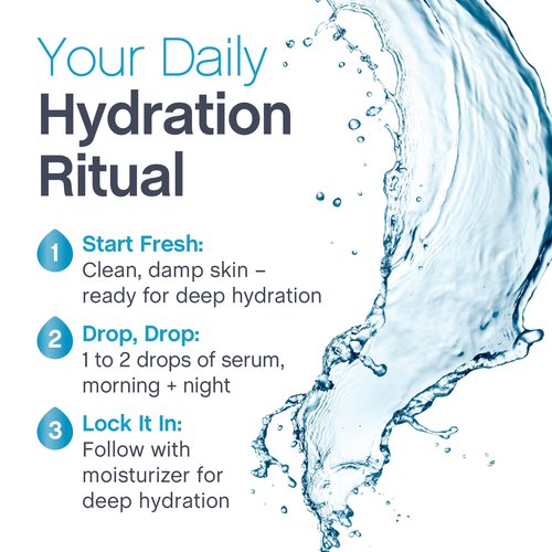 NeoCell Hyaluronic Acid Hydration Serum | 2 fl oz | Hydrating Formula for Face | Advanced Skin Care