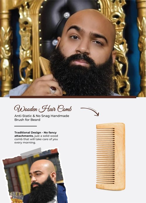Beards & Bourbon Luxury Men's Travel Grooming Kit, Comprehensive Beard Care Set, Great and Safe for Travel