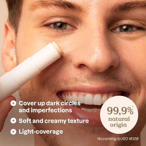 ATTITUDE Oceanly Under Eye Concealer Stick - Light Coverage, Titanium Dioxide-Free, Vegan, 0.2 Ounces