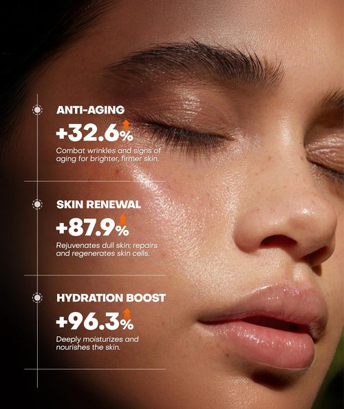 Radiant Glow Collagen Face Mask - Real Deep Overnight Face Masks Skincare with Hyaluronic Acid, Galactomyces Ferment & Vitamin E, Facial Mask for Hydrating, Firming, Plumping & Anti-Aging - 34g x 5ea