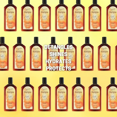 Agadir Daily Moisturizing Shampoo - Hydrating Formula for All Hair Types | 12.4 oz