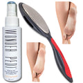 WONDER PEDI Double Sided Foot File - Made in Germany Feet Scrubber and Feet Softener Callus Remover Spay., Red, 1.0 Count