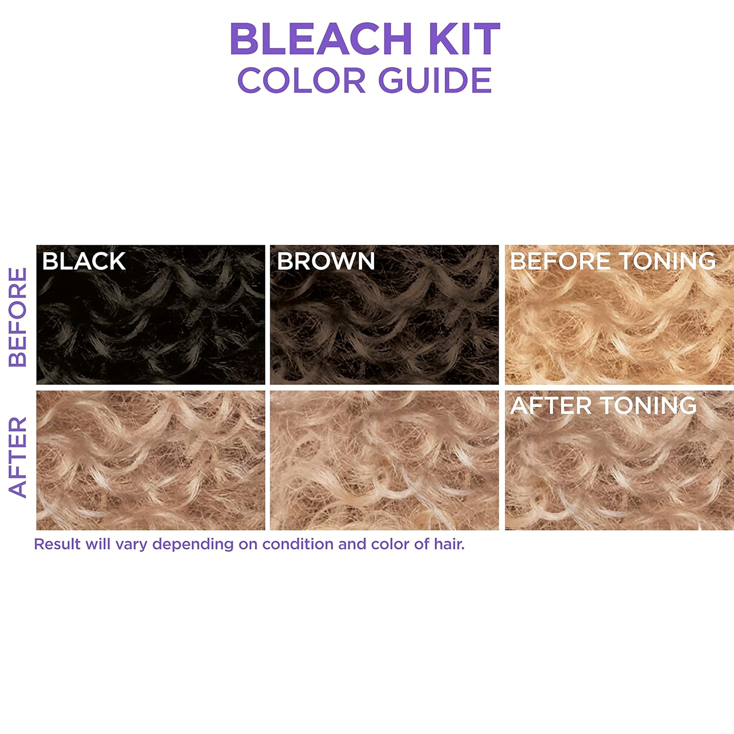 SoftSheen-Carson Dark and Lovely® Uplift Bleaching Kit - Powder, Developer & Toner for Blonde Hair