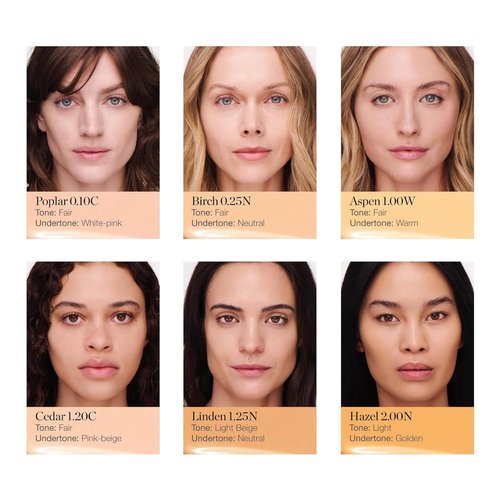 Ogee Complexion Perfecting Liquid Foundation - Lightweight Tinted Moisturizer with Vitamin C & Jojoba Oil | Birch 0.25N - Fair, Neutral Undertones - Certified Organic Made in USA