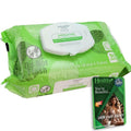 Equate Exfoliating Wet Cleansing Towelettes - Wipes and Vital Volumes Tips Card