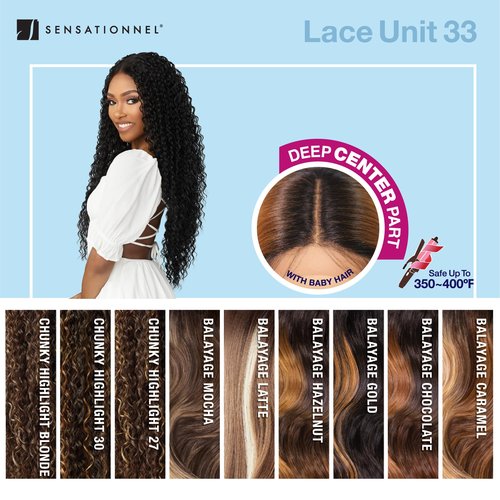 Sensationnel Dashly Wig - Unit 33 Non Lace Cap Ready to Wear Ear to Ear Lacepart Synthetic (1 JETBLACK)