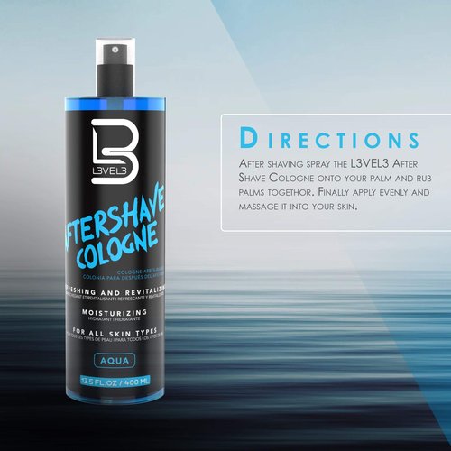 L3 - Level 3 Shaving Gel & Aftershave Kit - Calms Redness and Irritation - Hydrating and Refreshing for your Skin - Straight Razor Shave Gel - Non-Irritating - Refreshing Smell