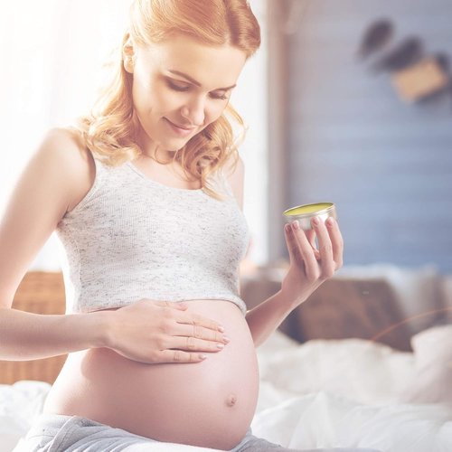 Organic Belly Balm - USDA Certified Stretch Mark Cream to Moisturize & Heal Skin | Made in USA