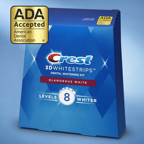 Crest 3D Whitestrips, 1 Week Smile Transformation, Whitestrips 3D White, Teeth Whitening Strip Kit, 14 Treatments (Each with 1 Upper/1 Lower), 28 Strips
