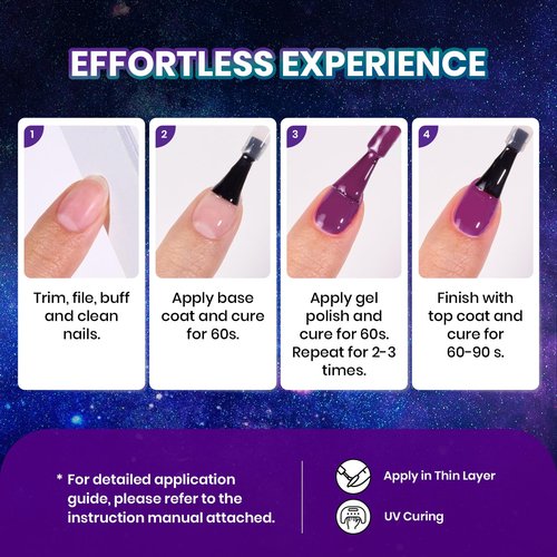 Beetles Chameleon Gel Nail Polish Set - 20 Color Stellar Mirage Cat Eye Temperature Changing Shifting Gel Polish Magnetic Jelly Nails Soak Off UV LED Nail Art Spring Gift for Women&Girls