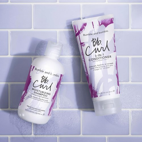 Bumble and bumble. Curl Moisturizing Shampoo & 3-in-1 Conditioner Set - Frizz Control & Color Safe | For Coily, Curly, Wavy Hair | Enriched with Coconut, Avocado & Jojoba Oil