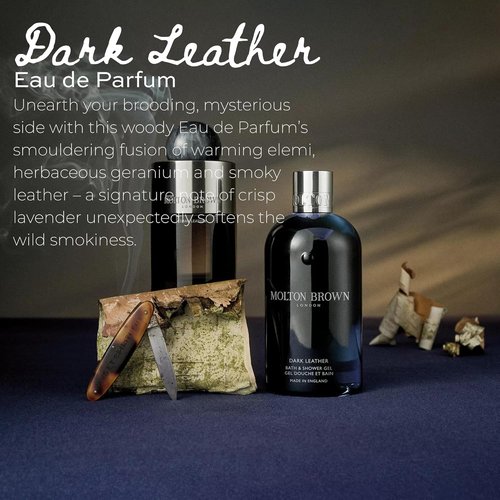Molton Brown Dark Leather Eau de Parfum - Travel Size 0.25 fl. oz. | Luxurious Fragrance