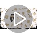 Halloween Nail Charms Set - 70 Gold 3D Skeleton Skull Cross Spiders Spikes