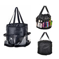 Circular Hairdressing Bag, 2 Piece Set Hairstylist Travel Bag, Large Capacity Makeup Bag for Hairstylist, Barber Tools Storage Organizer with Heat Insulation Material, Waterproof Shower Toiletry Bag