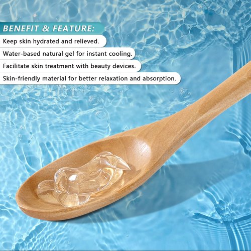 BEWTEIM Conductive Gel for Face Microcurrent Skin Soothing and Hydrating, Pack of 1