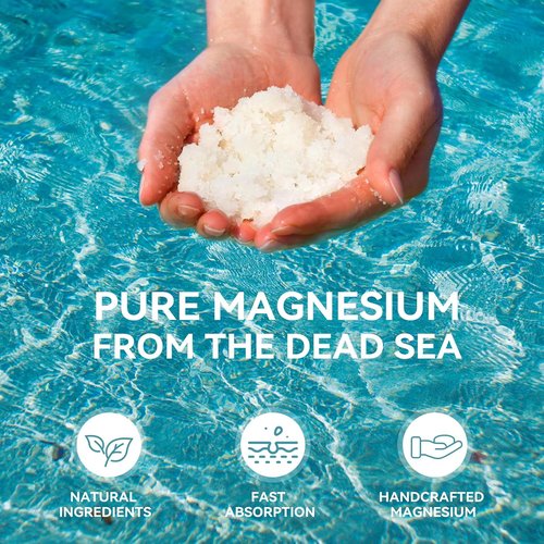 Chialing DeadMagnesium Cream - Natural Lavender Magnesium Lotion from The Dead Sea | 4 oz, Made in USA