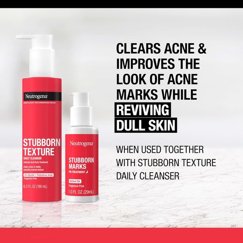 Neutrogena Retinol SA Treatment - Exfoliating Night Formula for Post-Acne Marks | 1.0 Fl Oz