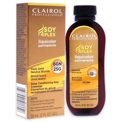 Clairol Professional Permanent Liquicolor - Medium/Dark Blonde Hair Color | 100% Gray Coverage