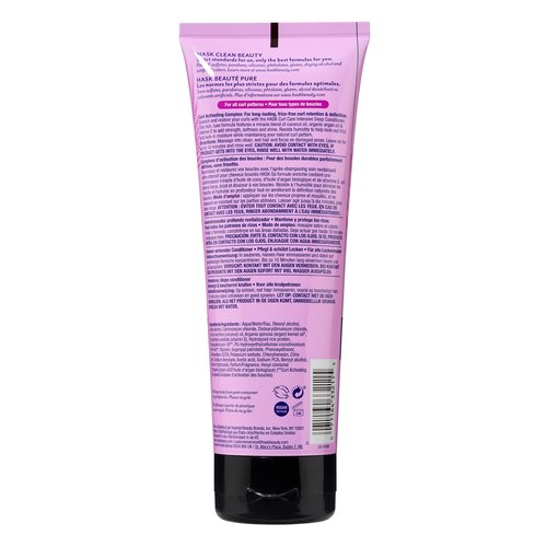 HASK CURL CARE Intensive Deep Conditioner Treatments for curly hair- vegan formula, cruelty free, color safe, gluten-free, sulfate-free, paraben-free