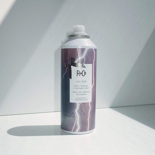 R+Co ZIG ZAG Root Teasing Spray - Volumizing Texture & Hold for All Hair Types, 6.5 oz