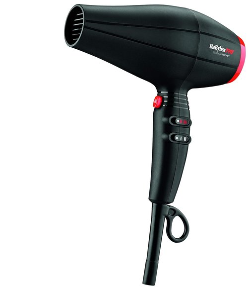 BaBylissPRO Turbo Xtreme Professional Hair Dryer - Fast Drying, Lightweight Design | Black