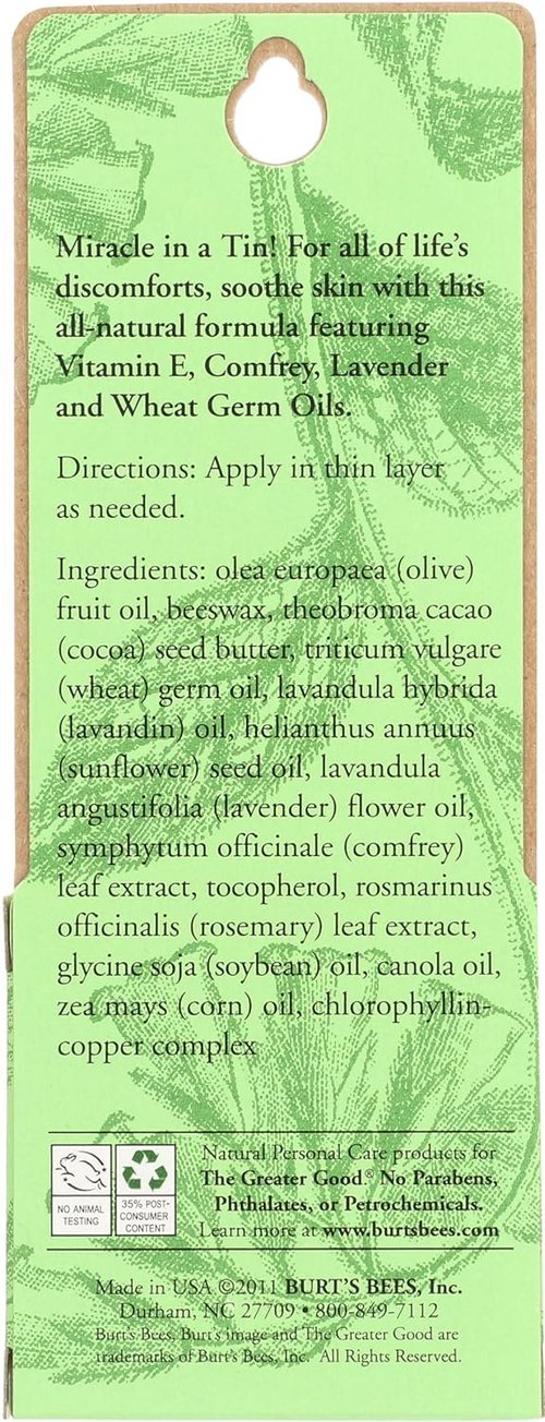 Burt's Bees Res-Q Ointment - Soothing Skin Relief for Dry, Irritated Skin | 0.6 Ounce