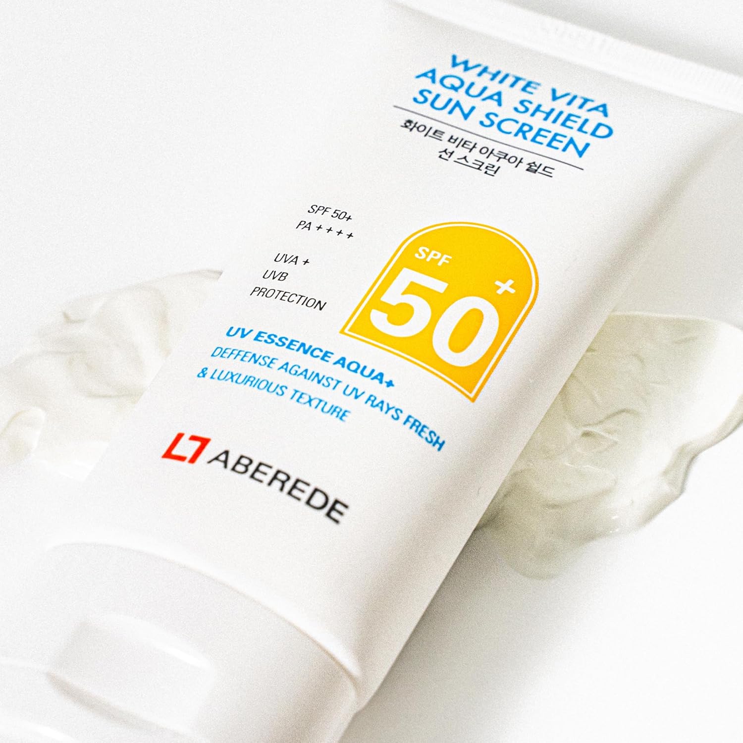 Vita Aqua Korean Sunscreen SPF 50+ | Lightweight Hydrating Sunblock with No White Cast - 1.69 fl oz/50ml