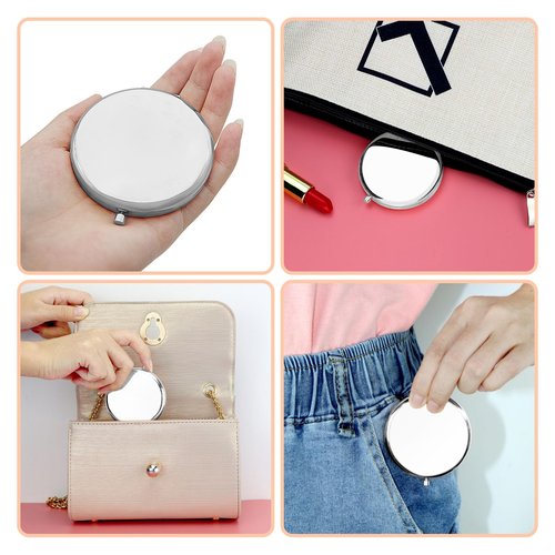 Gevody Bonus Daughter Gifts - Folding Makeup Mirror for Stepdaughter, Adopted Daughter or Mom's Gift - Perfect for Birthdays, Christmas or Graduation