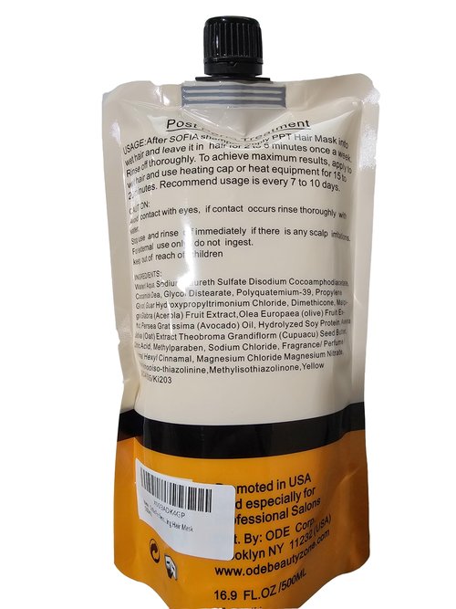 Sofia Professional PPT Post Perm Treatment Hydrating Hair Mask 16.9 fl oz