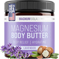 Magnum Solace Magnesium Body Butter - Relaxing Nighttime Cream with Lavender Scent