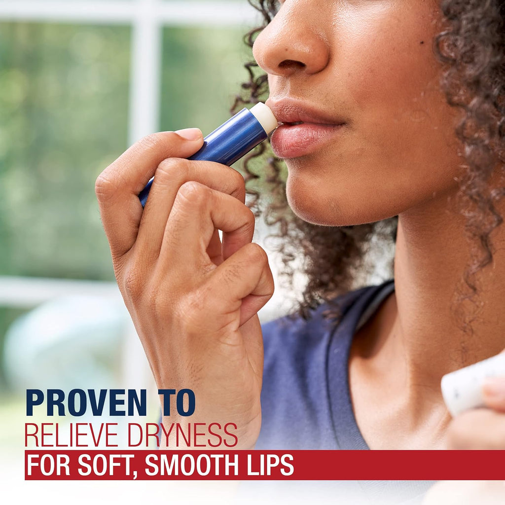 Aquaphor Lip Repair Stick - Moisturizing Lip Balm with Jojoba Oil & Shea Butter | Fragrance-Free, 0.17 Oz, Pack of 4