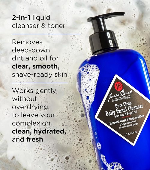 Jack Black Men's Skincare Set - Complete Skin Care Kit for Men | Perfect Gift for Him