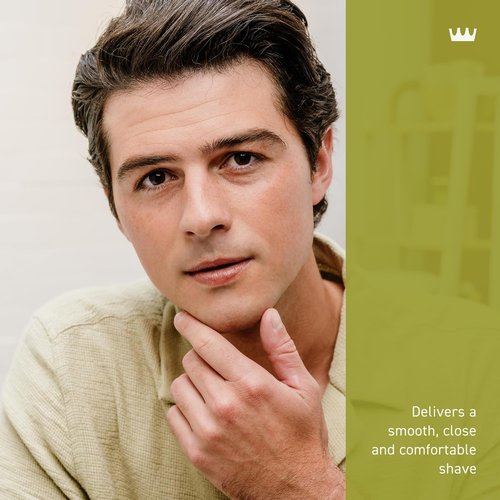 Cremo Sage & Citrus Shave Cream - Ultra-Slick Formula for Men | Prevents Nicks & Razor Burn, 6 Fl Oz